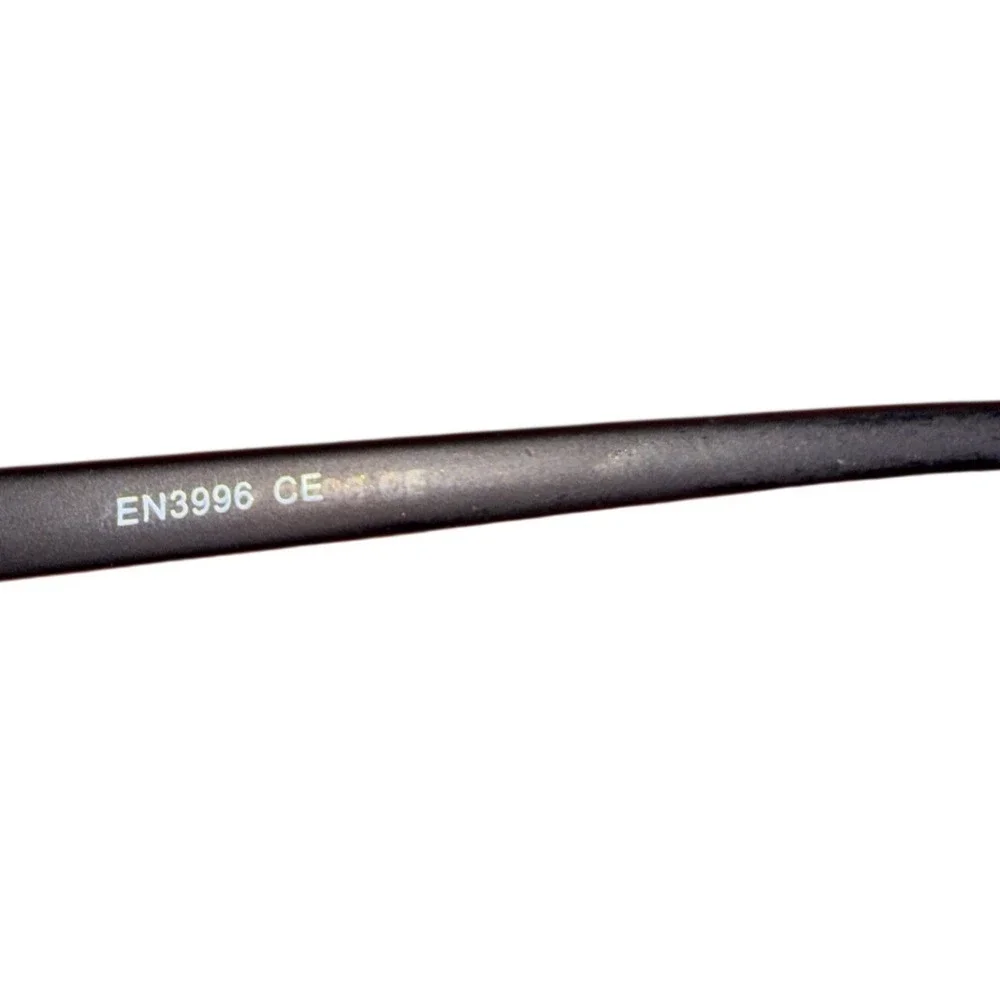 Matte Black Round Eyeglasses Frames EN3996 46-19-143 Vintage Style Retro Eyewear